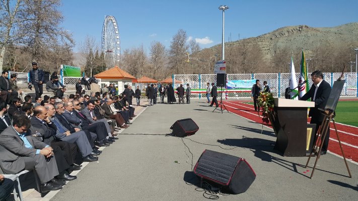 افتتاح مجموعه ورزشی «شهید چمران کرج» به دست وزیر ورزش