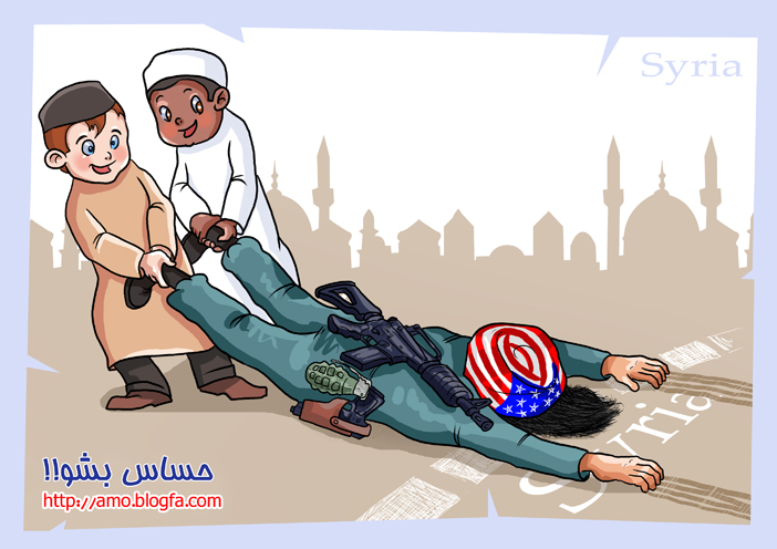 کارتون/سرانجام تروریست های سوری