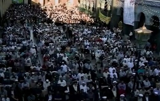 برگزاری جشن باشکوه میلاد امام علی (ع) در حرم حضرت زینب (س)+ فیلم