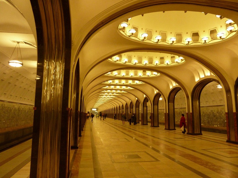 عکس شیک ترین ایستگاه مترو جهان