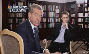 اولین مصاحبه اسنودن با رسانه آمریکایی