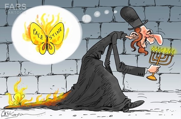 کاریکاتور/ آتش بیار خاورمیانه