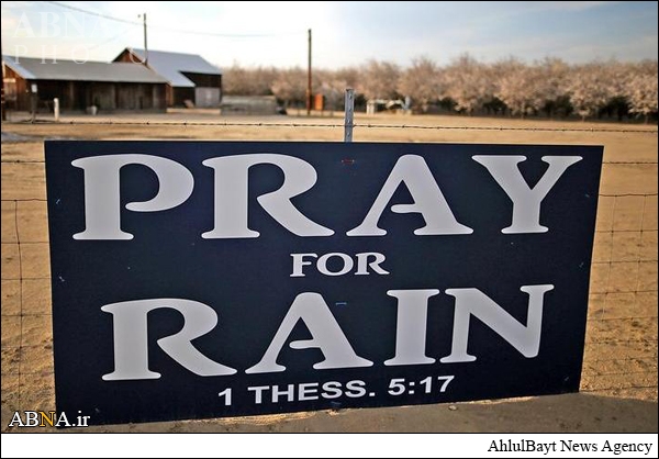درخواست دعای باران در آمریکا+ عکس