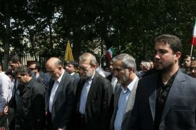 رئیس مجلس شورای اسلامی : حمایت از مردم فلسطین یادگار حضرت امام خمینی (ره) است