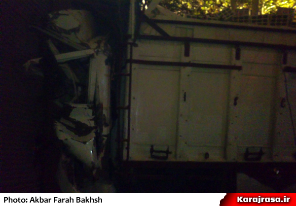 کامیون لجام گسیخته در عظیمیه حادثه آفرید + عکس