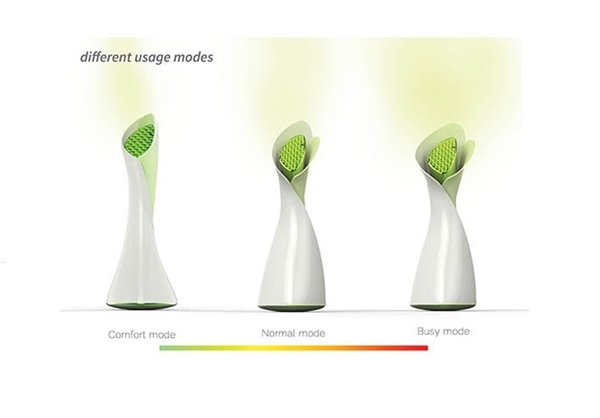 گیاه مصنوعی تمیز کننده هوا + تصاویر