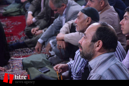 حضور جانشین سازمان بسیج مستضعفین در اولین سالگرد جانباز شهید استان البرز+ تصاویر