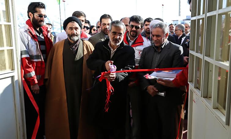 افتتاح پایگاه امداد و نجات بین‌شهری هلال‌احمر شهرستان طالقان درنهمین  روز از دهه مبارک فجر