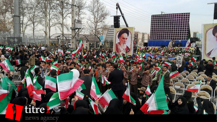 آغاز حضور پرشور مردم ایران کوچک در راهپیمایی 22 بهمن