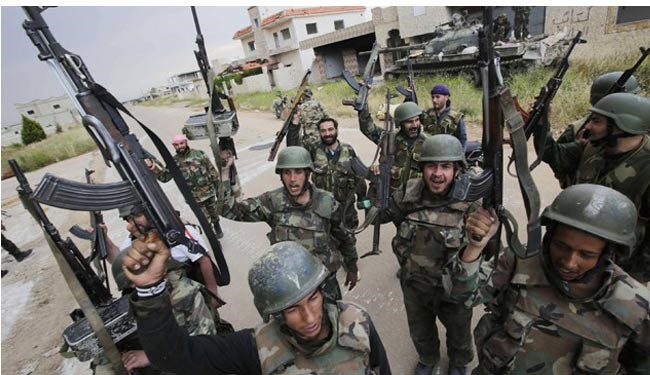 از پا درآمدن 50 تروریست توسط ارتش سوریه
