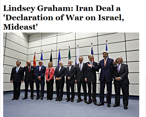 لیندزی گراهام:این توافق اعلان جنگ به اسرائیل و اعراب است/ اگر در خاورمیانه زمین داشتم فورا آنرا فروخته بودم!