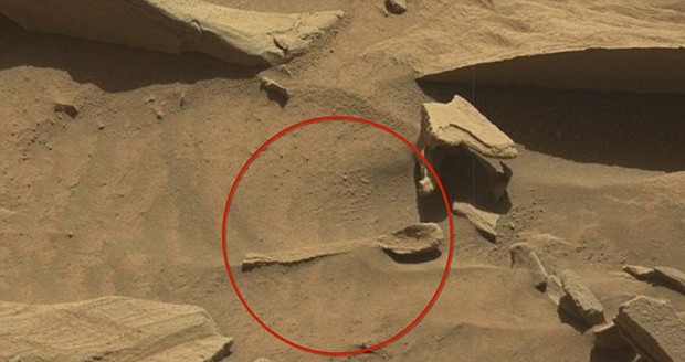 کشف قاشق روی مریخ! + تصویر