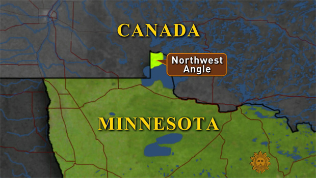 Northwest Angel شهری آمریکایی که برای رسیدن به آنجا بایستی از خاک کانادا گذر کرد!