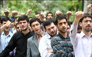 برگزاری تجمع اعتراضی دانشجویان دانشگاه خوارزمی در سالگرد فاجعه منا
