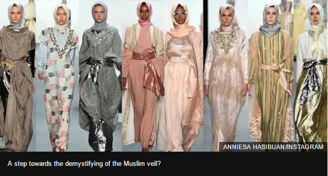 برگزاری شو لباس با حجاب در 