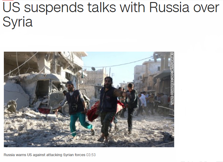واشنگتن گفتگو درباره سوریه را به حالت تعویق دراورد