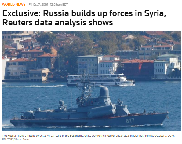 افزایش نیرو های نظامی روسیه در سوریه