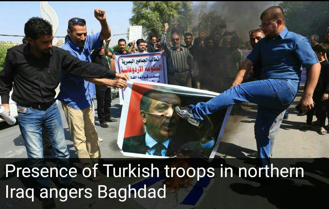 عصبانیت بغداد از حضور ارتش ترکیه در این کشور/افراد تحت آموزش ارتش ترکیه غیرقابل اعتمادند