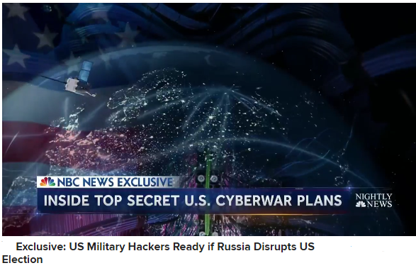 //دسترسی هکر های آمریکایی به شبکه های روسی/ تهدید آمریکا به حمله سایبری علیه روسیه