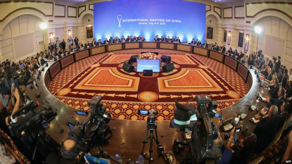 مذاکرات در مورد مناطق جنگ زده سوریه در آستانه پایتخت پایتخت قزاقستان