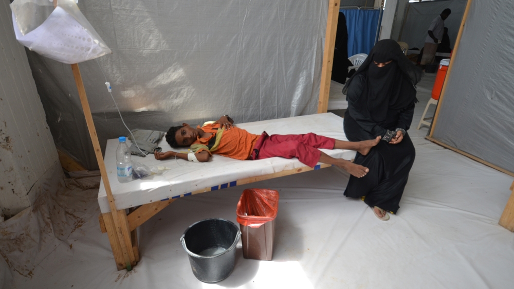 مرگ بیش از 1300 نفر در یمن بخاطر شیوع ویروس وبا