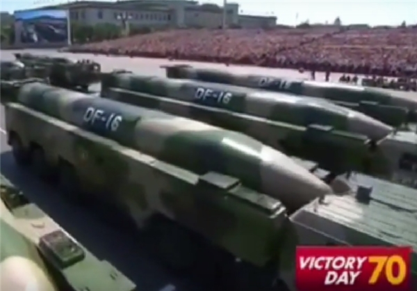 چین موشک دانگ فنگ -31 با قابلیت حمله به آمریکا و اروپا را به نمایش گذاشت