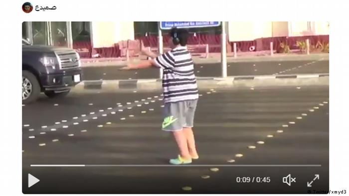 رقص غیرقانونی در خیابانهای عربستان سعودی