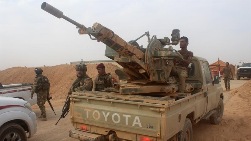 ارتش عراق منطقه داعش در مرز سوریه را پس گرفت