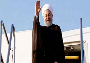 بدرقه رسمی روحانی برای حضور در مجمع عمومی سازمان ملل + فیلم