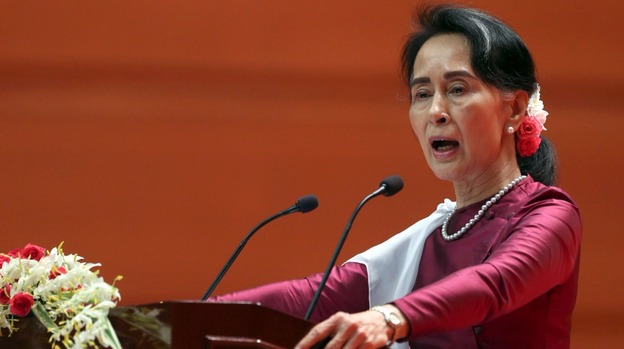 آنگ سان سو چی رهبر میانمار: 