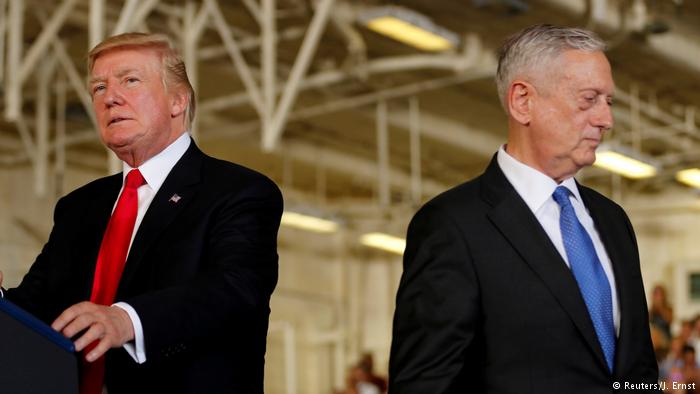 تناقض نظر ترامپ با وزیر دفاع آمریکا در مورد دیپلماسی در برابر کره شمالی