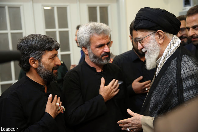 خانواده شهید محسن حججی با رهبرمعظم انقلاب دیدار کرد