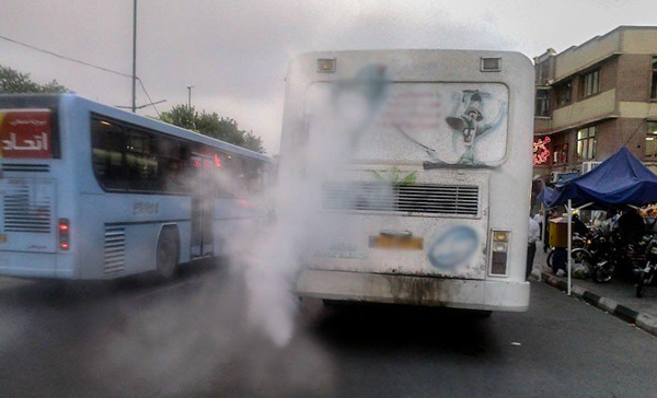 سهم 22 درصدی اتوبوس ها از آلودگی هوای البرز/ فرسودگی امان 15 درصد از تاکسی های کرج را بریده است