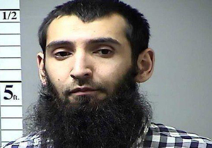 لحظه دستگیری تروریستی که در نیویورک دوچرخه سواران را زیر گرفت + فیلم
