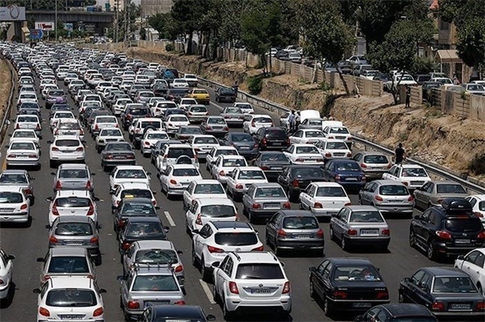 ترافیک سنگین درراه های البرز