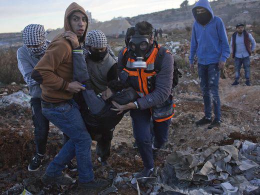 اعتراضات گسترده فلسطینیان در واکنش به برسمیت شناختن بیت المقدس به عنوان پایتخت اسرائیل از سوی ترامپ+تصاویر