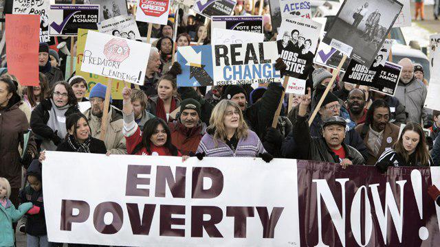 فقر در حال تبدیل عده ای از آمریکایی ها به توهم است