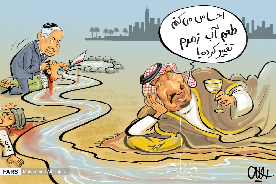 ملک سلمان: طعم آب زمزم تغییر کرده است/ کاریکاتور