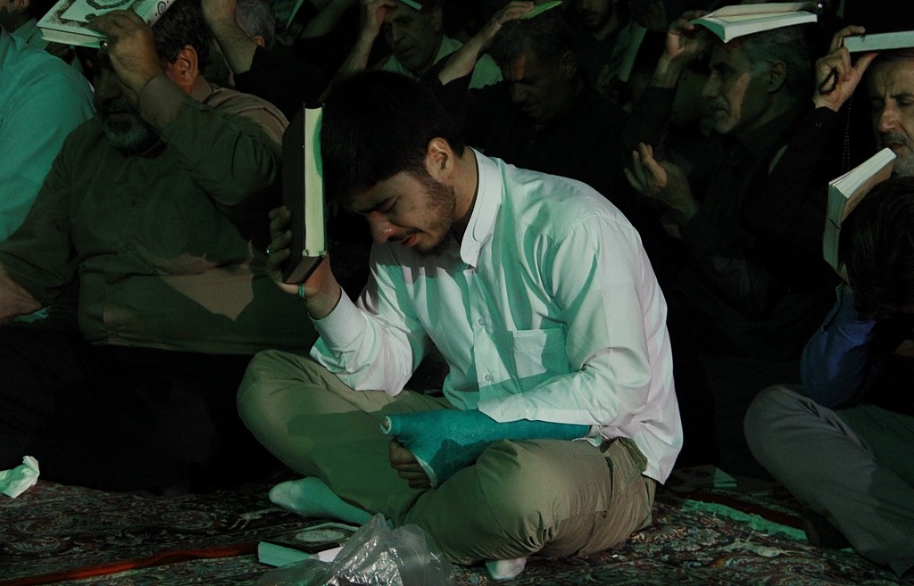 مراسم شب قدر و شهادت امام علی (ع) در مصلی کرج برگزار شد + تصاویر