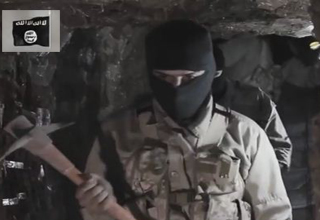 تونل‌های تاریک و رعب‌انگیز داعش در دمشق +فیلم