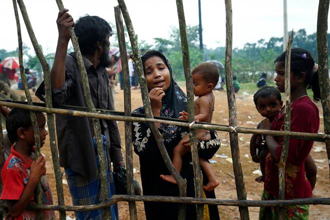 افزایش دشواری های مسلمانان روهینگیا در موسم بارندگی