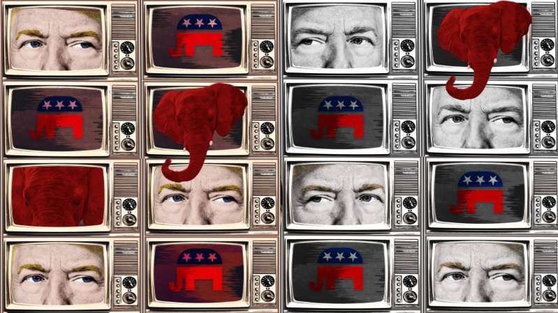 43 درصد از جمهوری خواهان می خواهند قدرتی به ترامپ بدهند تا رسانه ها را تعطیل کند