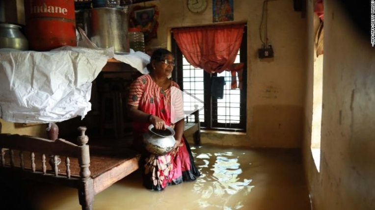 کشته شدن ده ها تن در پی سیلاب های بی سابقه در هند