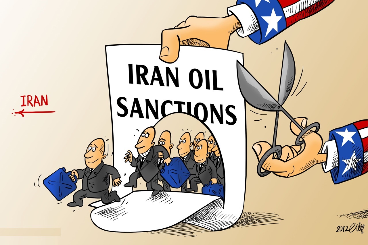 کاریکاتور/ معافیت 8 کشور از تحریم‌های نفتی