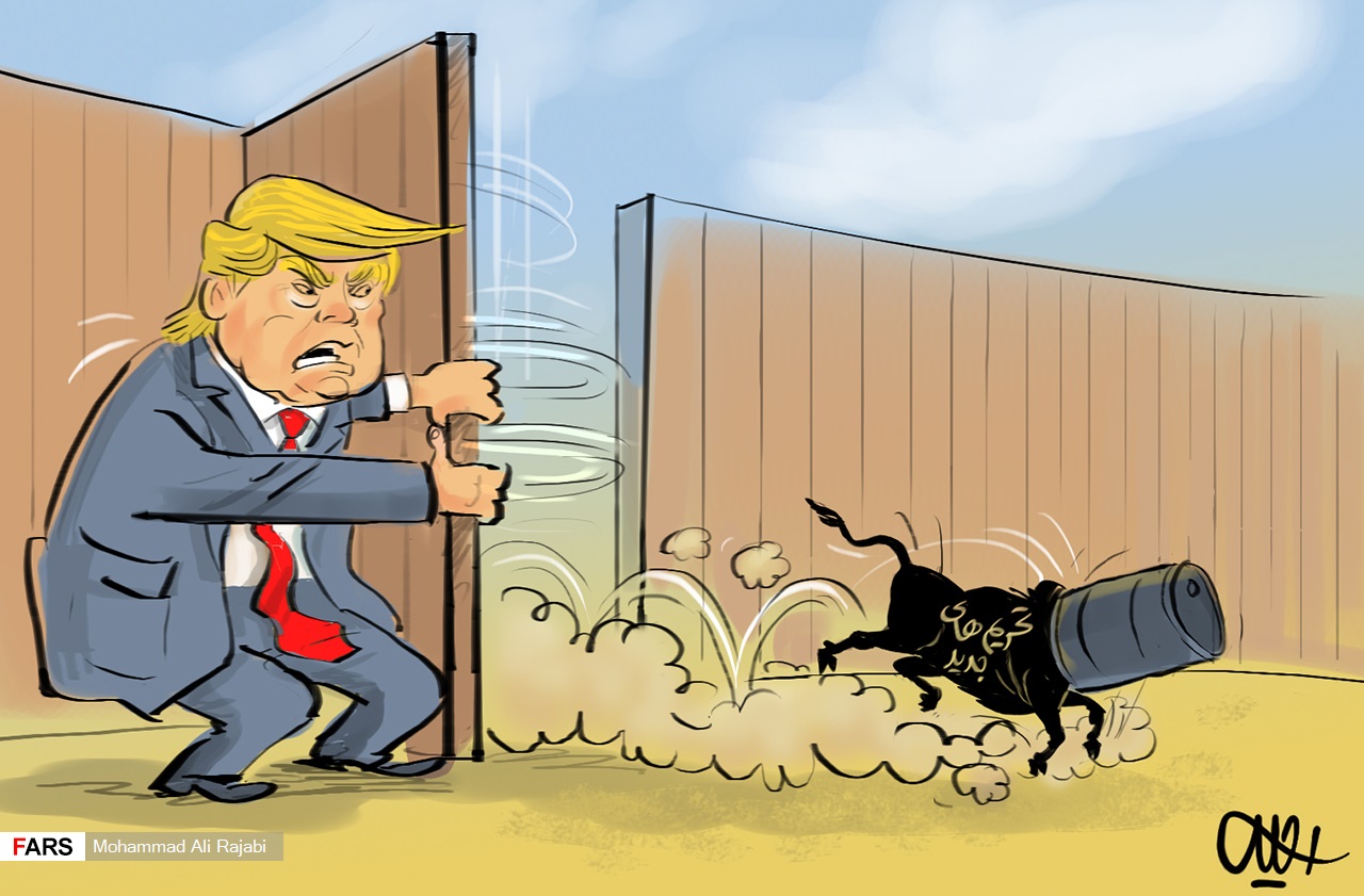 کاریکاتور/ تحریم بازی ترامپ!
