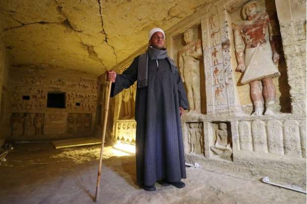 مصر، آرامگاه کشف شده را فاش کرد + عکس