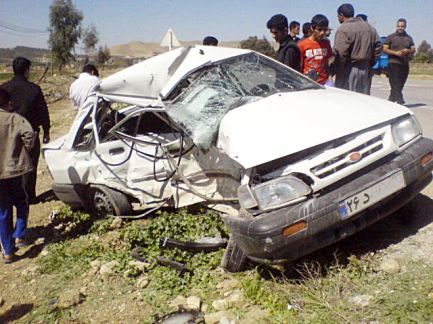 حوادث ترافیکی راه های البرز در نوروز، 6 نفر را به کام مرگ برد