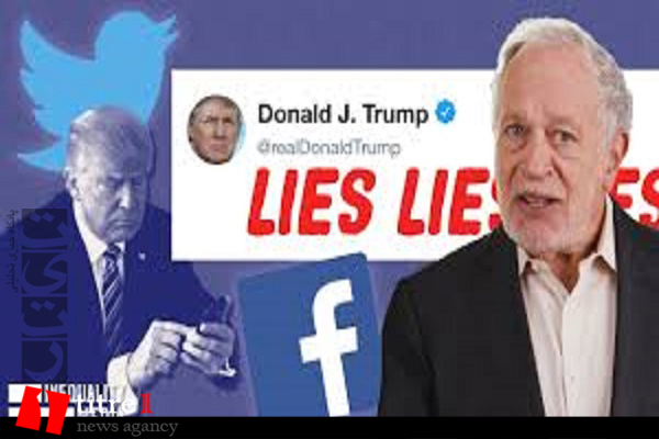اشاعه دروغ های ترامپ و حامیان او از طریق فیس بوک و توئیتر/ ترامپ مانند نفس کشیدن مردم دروغ می گوید