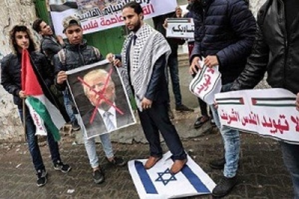 تظاهرات روز خشم در اردوگاه‌های آوارگان فلسطینی در لبنان