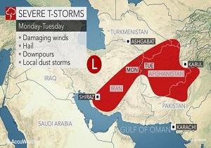 هشدار درخصوص دور جدید بارش‌هاى سیل آسا در ایران